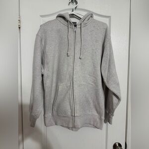 tna cozy sweatfleece boyfriend zip hoodie